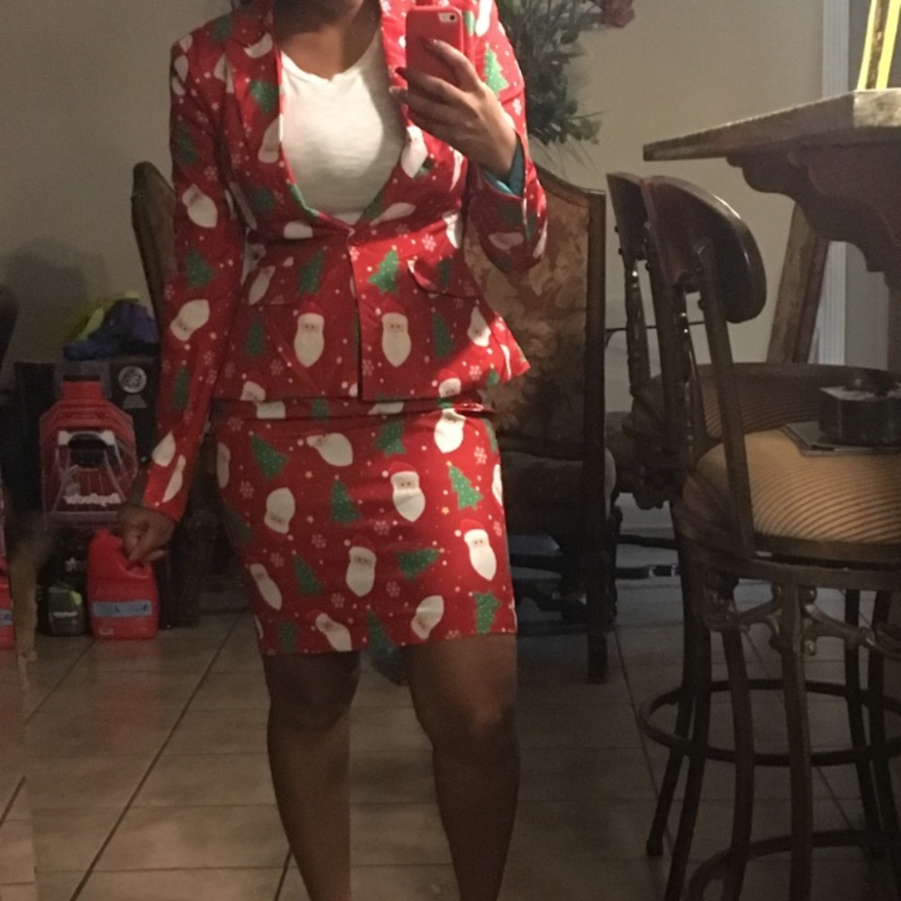 Medium 2-piece Christmas suit